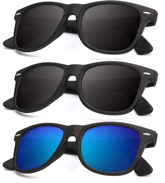 KALIYADI UV-Blocking Polarized Sunglasses (3-Pack)