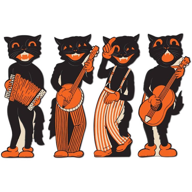 Beistle Scat Cat Band Cutouts
