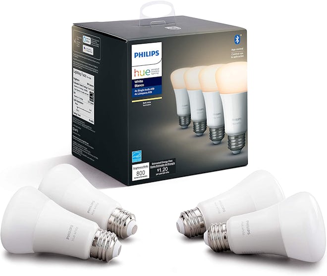 Philips Hue LED Smart Light Bulb (4-Pack)