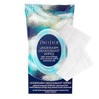 Pacifica Beauty Underarm Deodorant Wipes (30-Count)