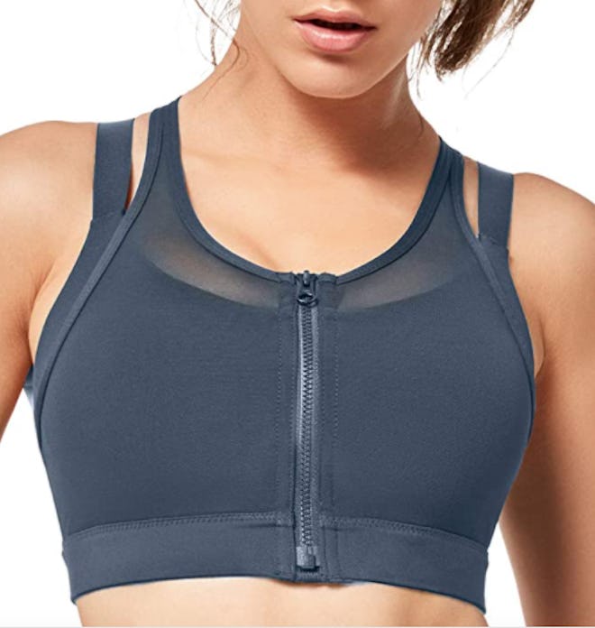 Yvette High Impact Front Closure Sports Bra  