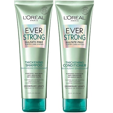 L'Oreal Paris EverStrong Thickening Sulfate Free Shampoo and Conditioner Kit