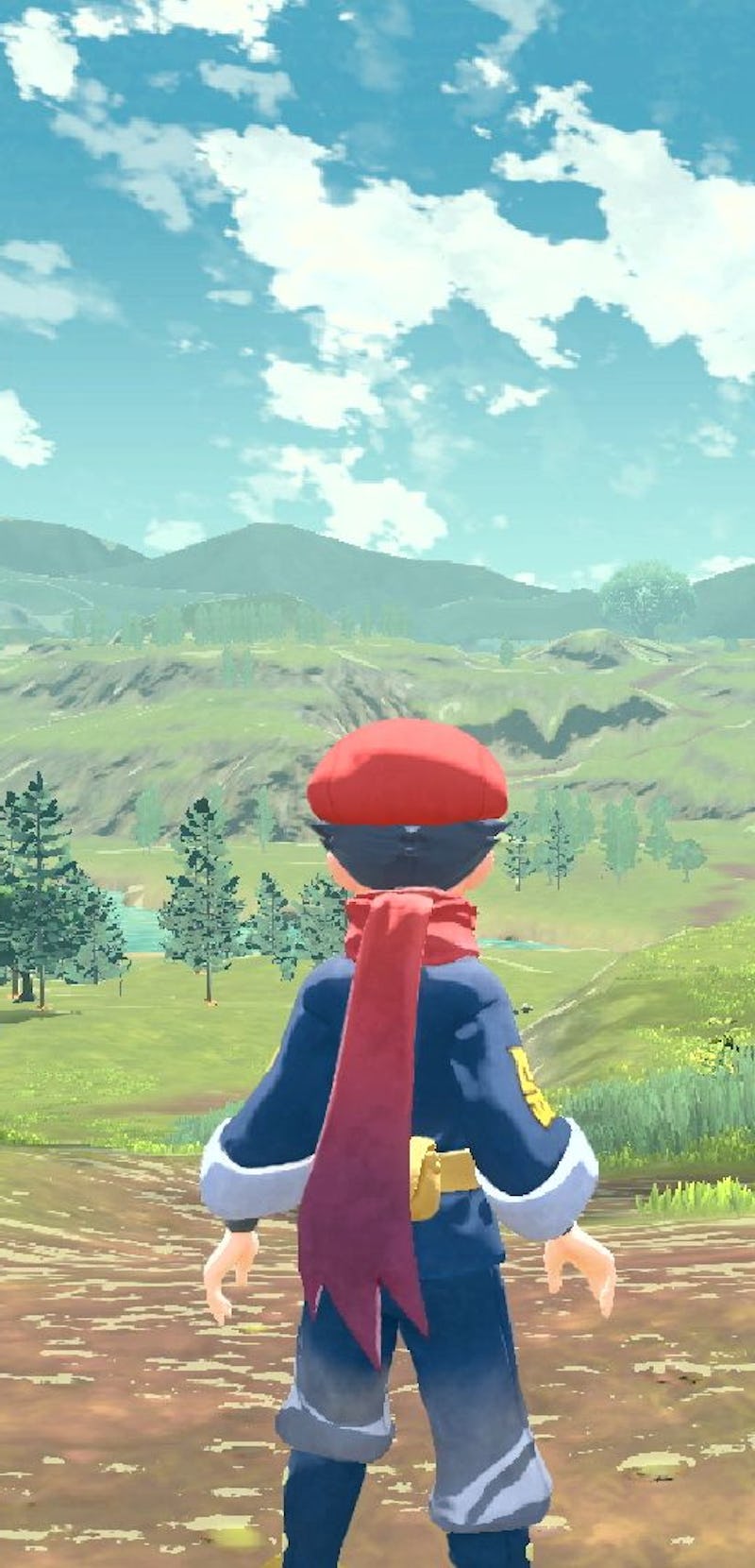 A breathtaking and stuning vista in Pokémon Legends: Arceus