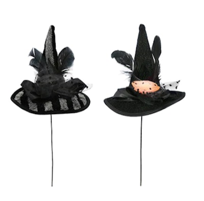 Assorted Witch Hat with Feather by Ashland®