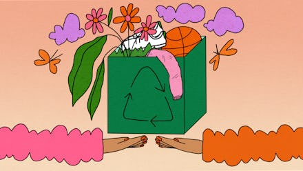How to declutter sustainably