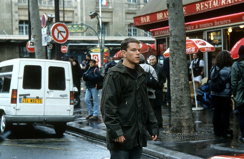 Matt Damon in a scene from the film 'The Bourne Identity.'