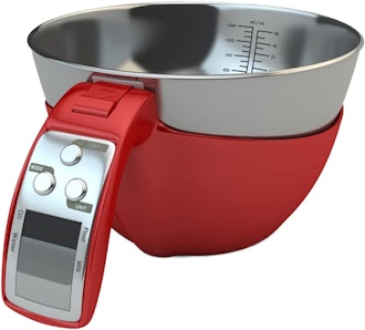Fradel Digital Kitchen Food Scale with Bowl 