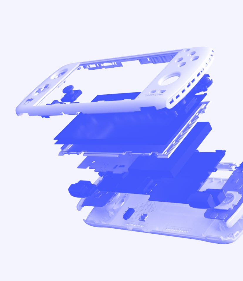 Ayn Odin handheld in layers