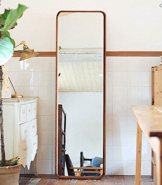 Tiny Times Wood Full-Length Mirror