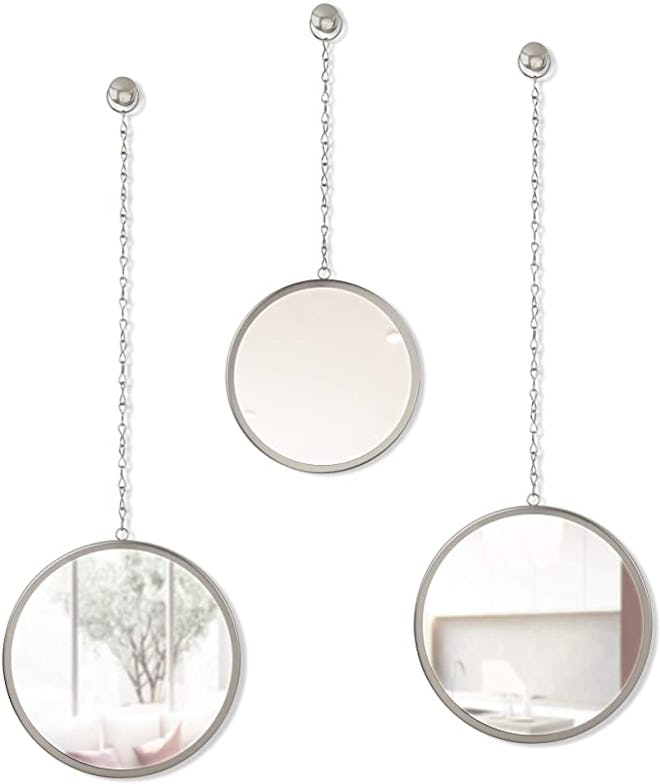 Umbra Dima Decorative Hanging Mirrors for Wall (3-Piece)