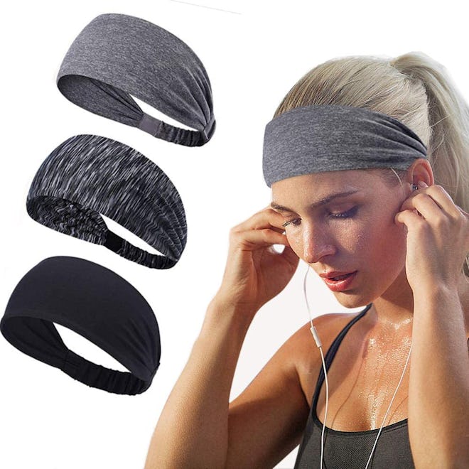 Joyfree Workout Headbands (3-Pack)
