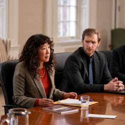 Sandra Oh's character in "The Chair".