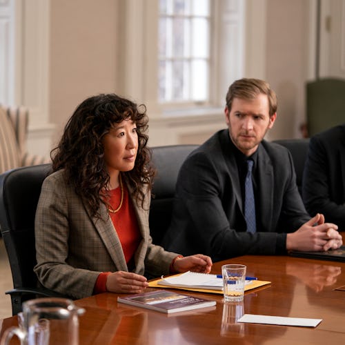 Sandra Oh's character in "The Chair".
