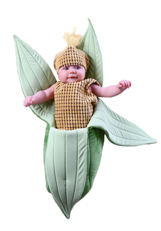 Ear of corn halloween costume for baby from halloweencostumes.com