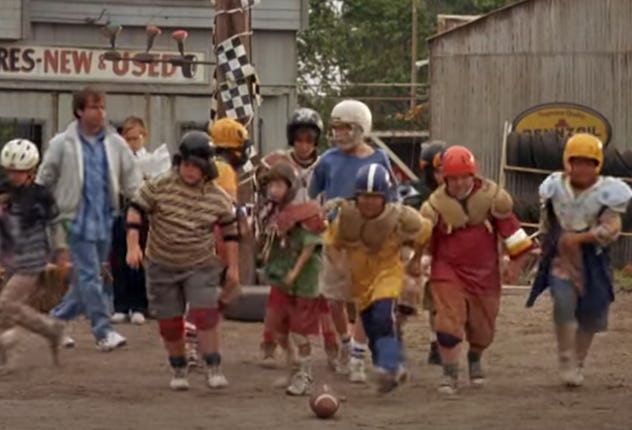Rick Moranis stars in 'Little Giants.'