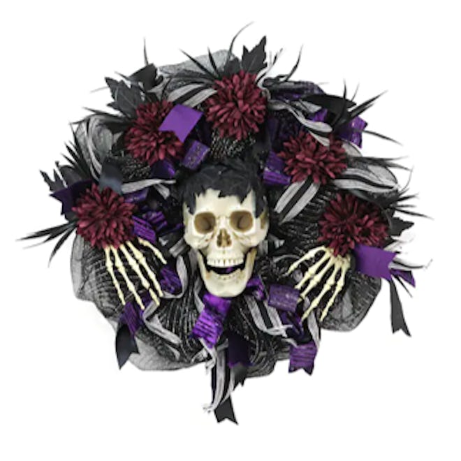 22" Skeleton Ribbon Wreath by Ashland®