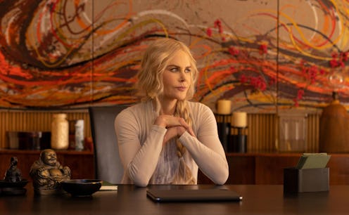 Masha (Nicole Kidman) looking pensive in her office in 'Nine Perfect Strangers.'