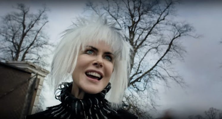 Nicole Kidman with a white wig in How to Talk to Girls at Parties