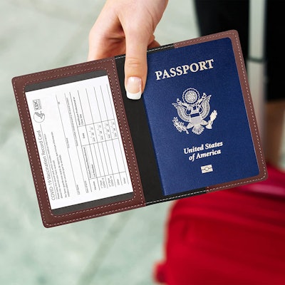 Ciana Passport and Vaccine Card Holder