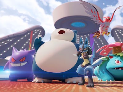 pokemon unite team takedown screenshot