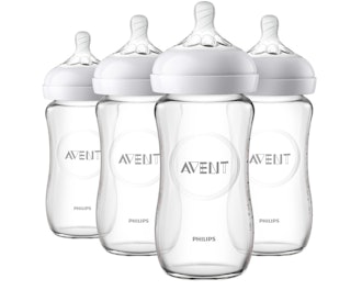 Philips Avent Natural Glass Baby Bottles (4-Pack)