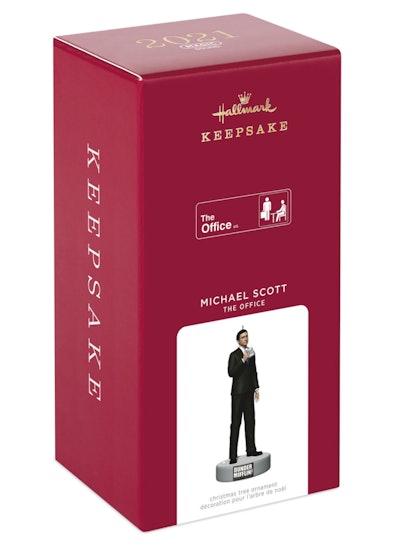 The Office Michael Scott Hallmark ornament with sound.