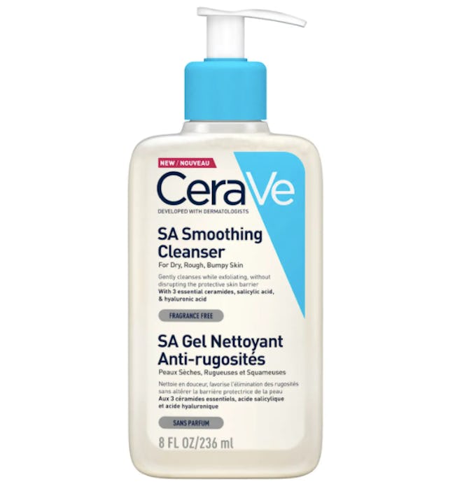 Cerave's SA Smoothing Cleanser with Salicylic Acid
