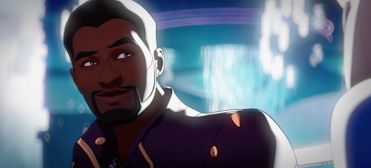T'Challa as Star-Lord in'What If...?' Season 1.