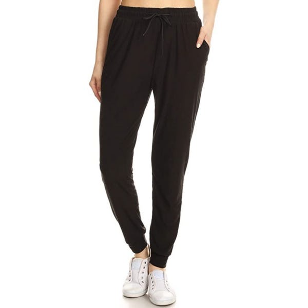 Leggings Depot Jogger Cuff Sweatpants
