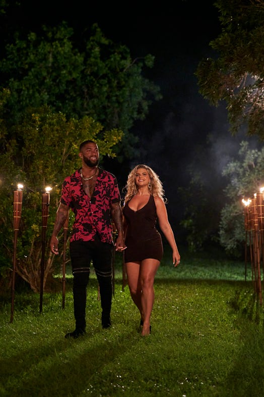 Alana and Charlie got together late in the 'Love Island US' game. Photo via CBS