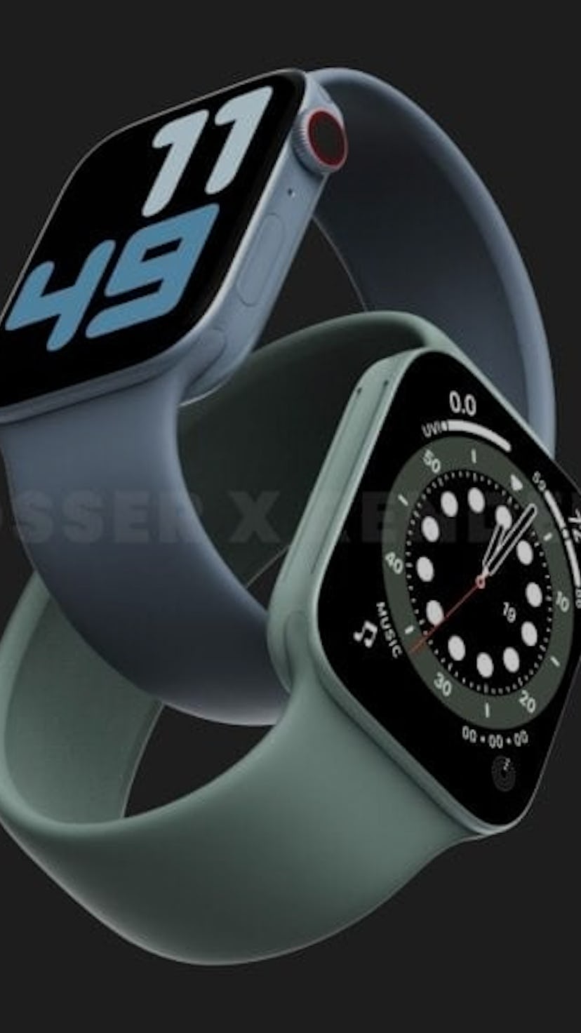 Apple Watch Series 7 leaked image concept render