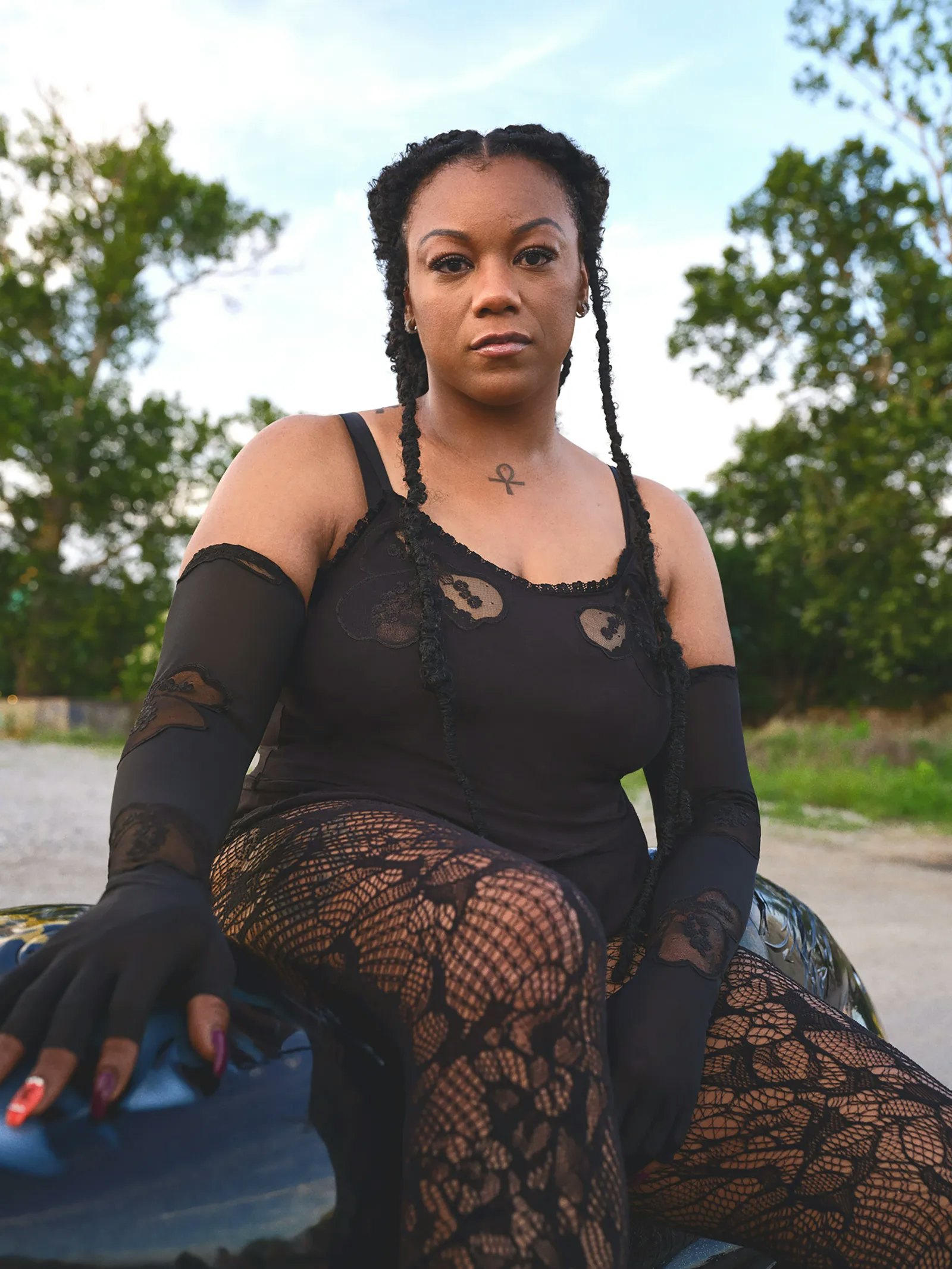 Rihanna taps an all-Black biker gang to model her Savage x Fenty