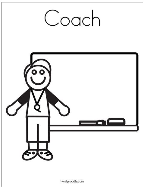 10 Soccer Coach Coloring Pages to Inspire and Engage Young Players