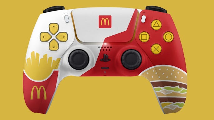 McDonald's Australia accidentally teased a themed PlayStation 5 controller that never left the idea ...