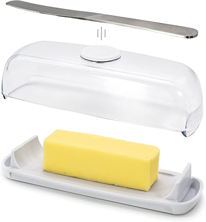 Butter Hub Butter Dish with Lid and Knife