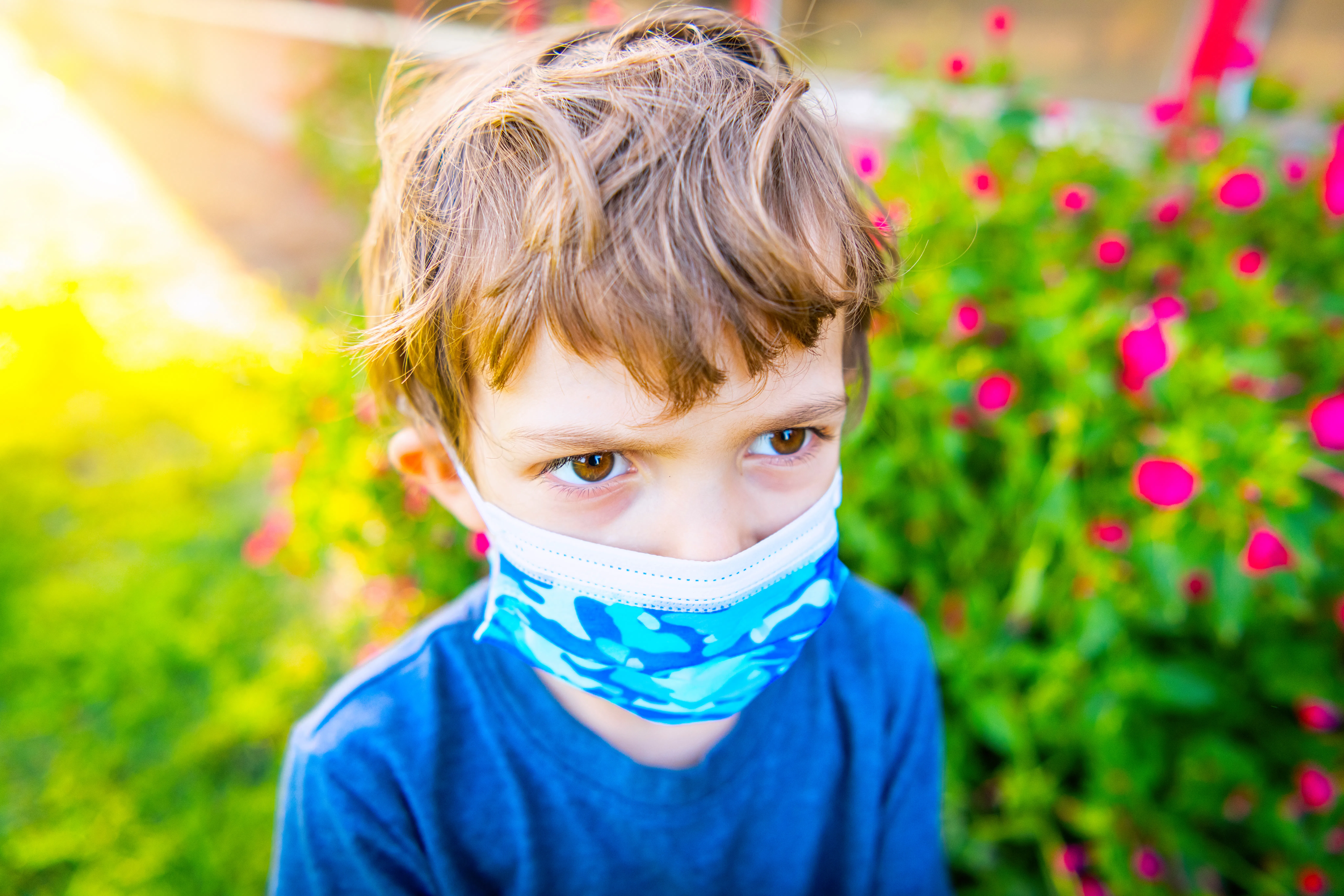 When Vaccinated Big Siblings Don't Have To Wear Masks