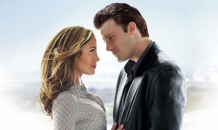 J.Lo and Ben Affleck in Gigli's official poster
