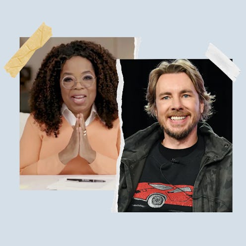 Top celebrity podcast hosts Oprah Winfrey and Dax Shepard.