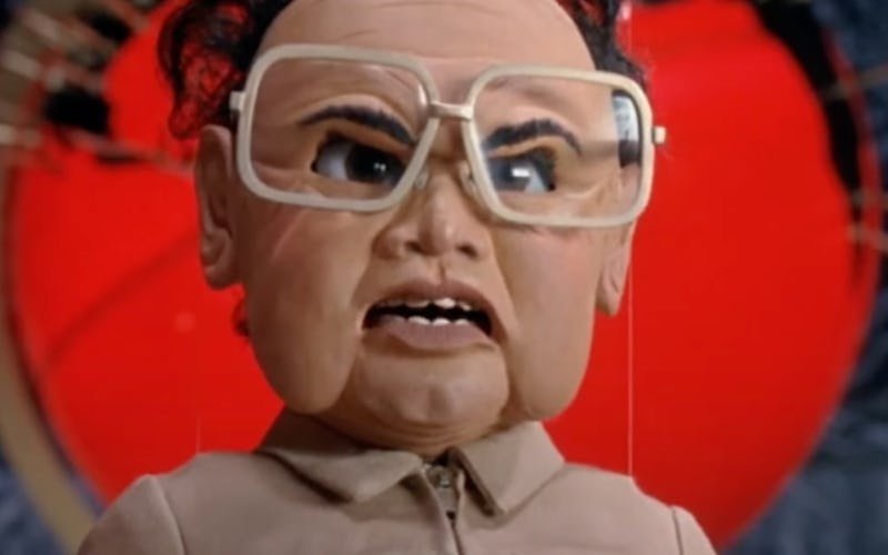 A still of the puppet Kim Jong-Il from 'Team America: World Police.'