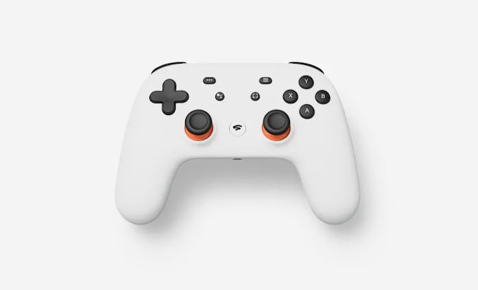 Google Stadia controller for cloud gaming