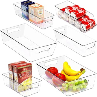 Simple Houseware Freezer Storage Organizer (6-Pack)