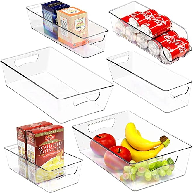 Simple Houseware Freezer Storage Organizer (6-Pack)