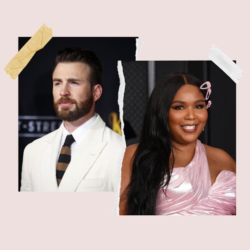 Lizzo and Chris Evans