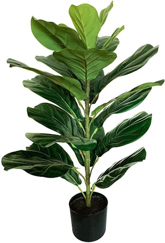BESAMENATURE Artificial Fiddle Leaf Fig Tree