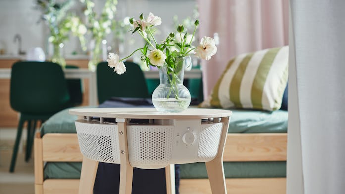 Ikea air purifier table