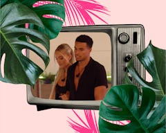 Liam Reardon and Millie Court walking together as a couple