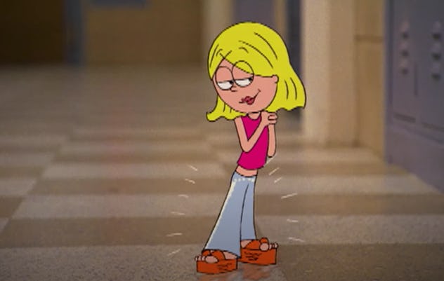 Hilary Duff stars in Lizzie McGuire.