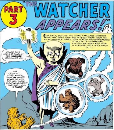 Marvel Comics The Watcher What If interview