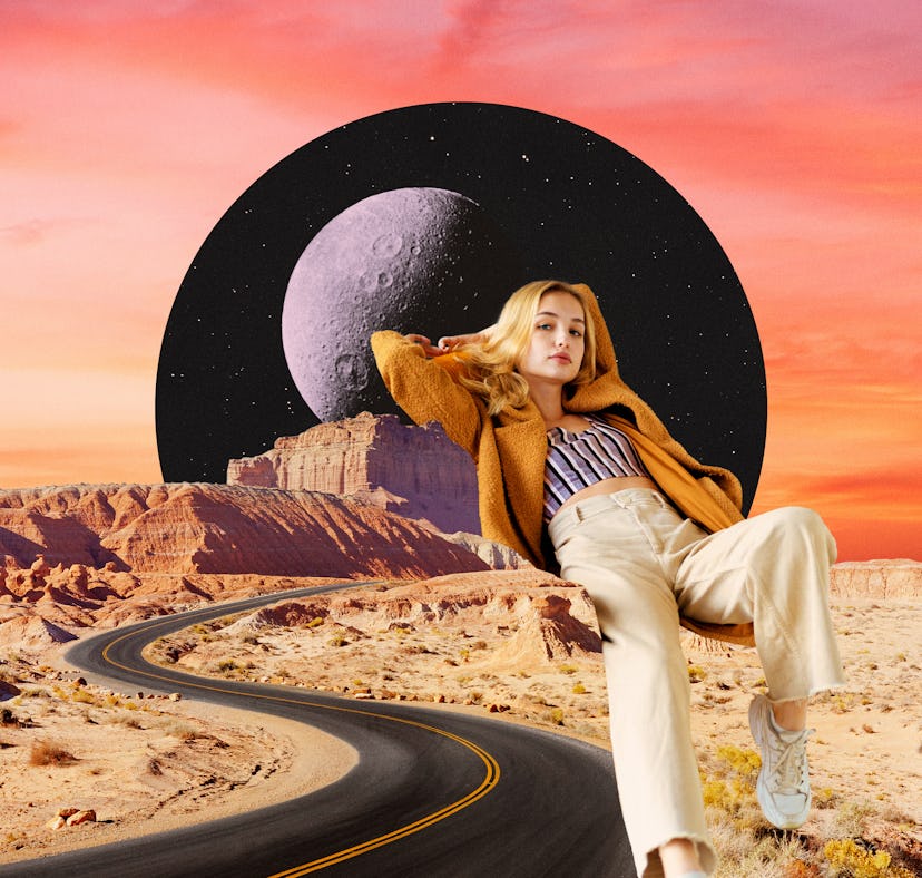 Young woman posing for your September 2021 monthly horoscope for every zodiac sign.