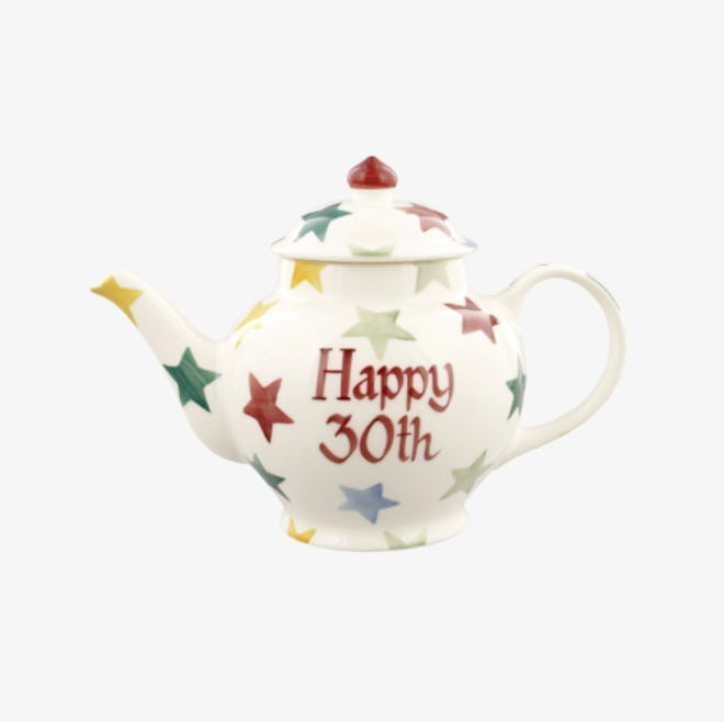 Personalised Polka Star Teapot